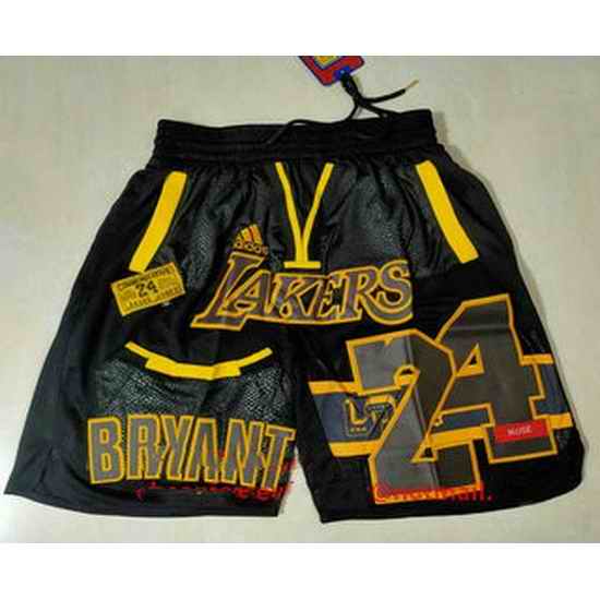 Los Angeles Lakers Basketball Shorts 026